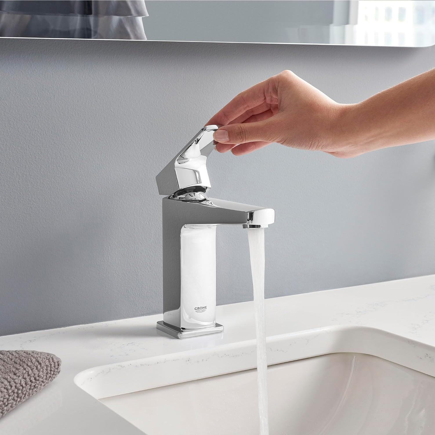 GROHE 23838000 Tallinn Single Hole Single-Handle Bathroom Faucet